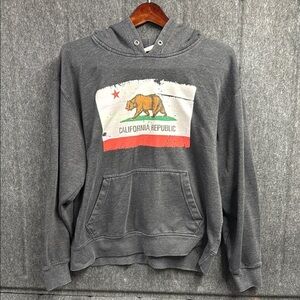 Lanza Gray California Republic Hoodie